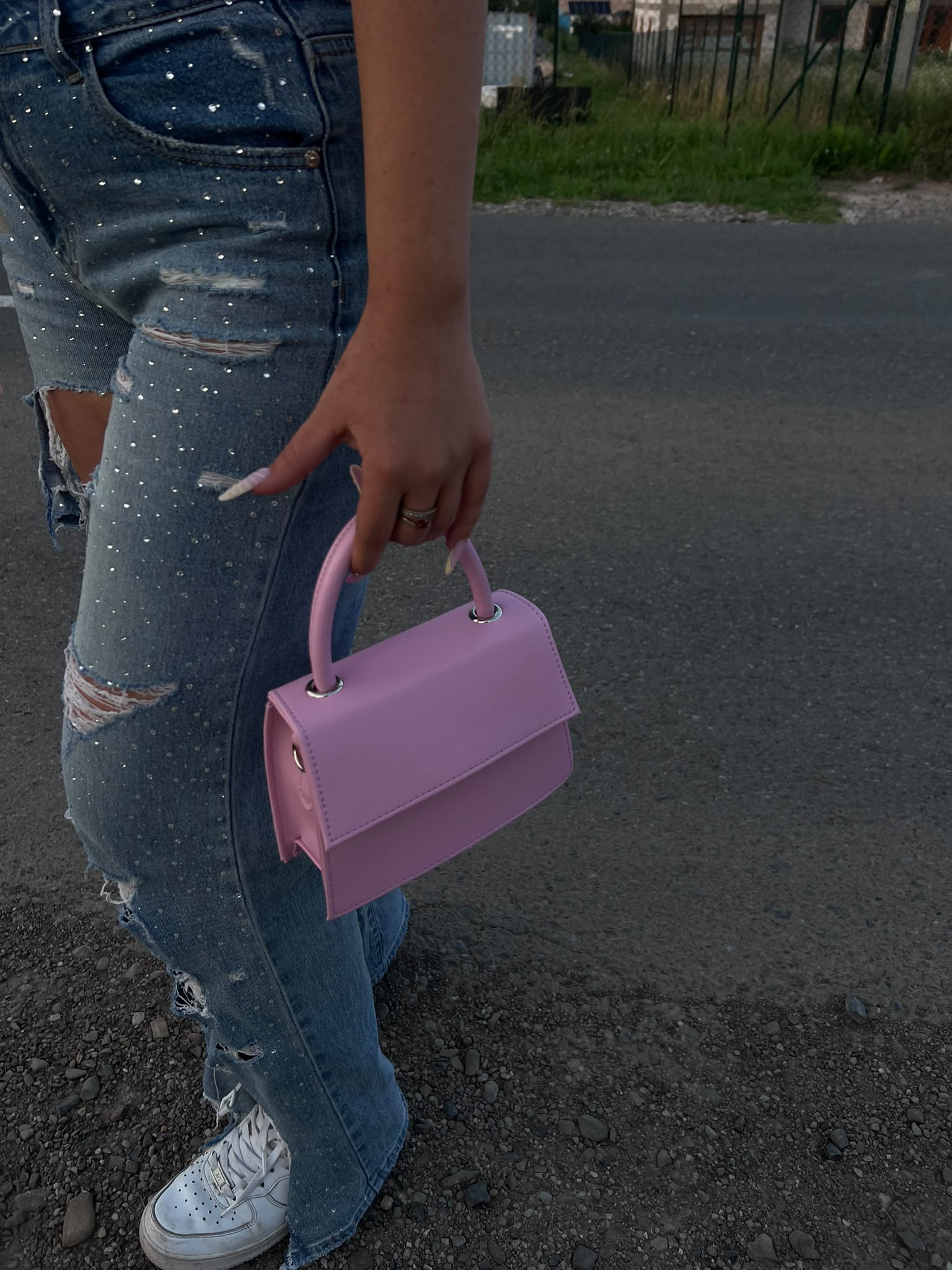 Mini Geantă Lucia Top Handle
