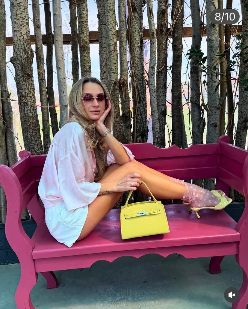 Mini Geantă Suede Birkin