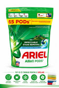 Pachet Economic Ariel PODS Mountain Spring – 65 Spălări Impecabile