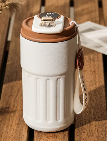 Cană Termică Smart cu Display Digital — Inox 316, 450ml