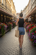 Geanta Alexa - lifestyle stradă europeană