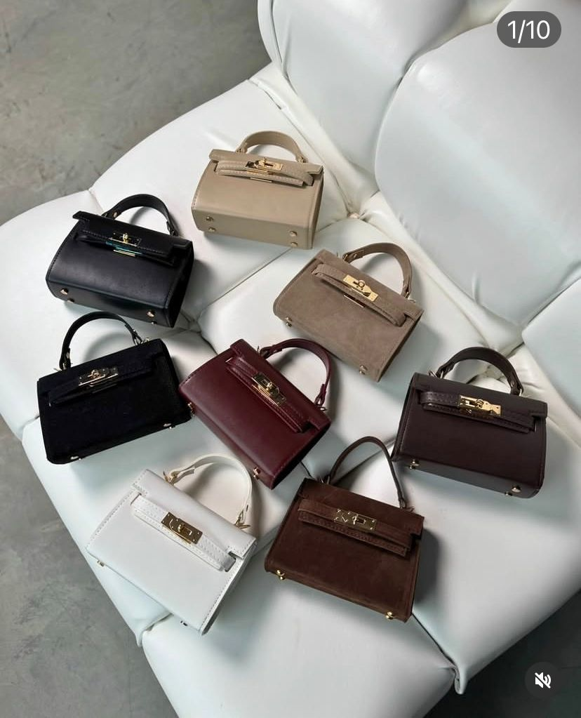 Mini Geantă Suede Birkin